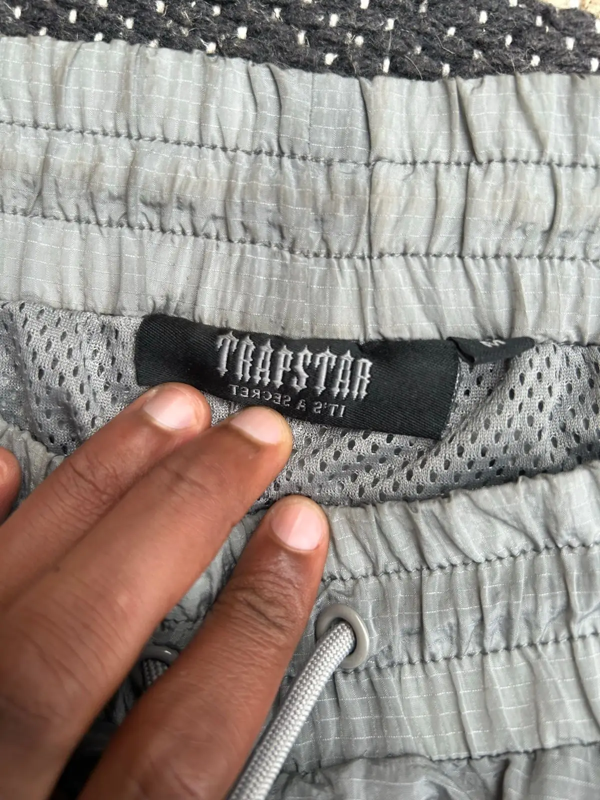 Trapstar Grey Nylon Track Pants