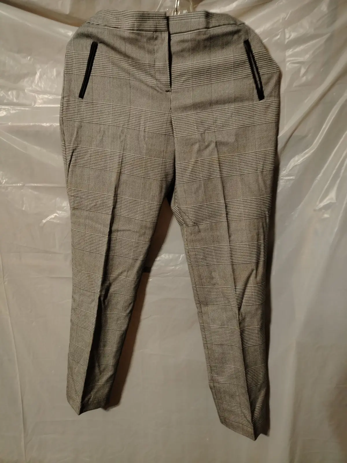 Foschini Grey Plaid Trousers
