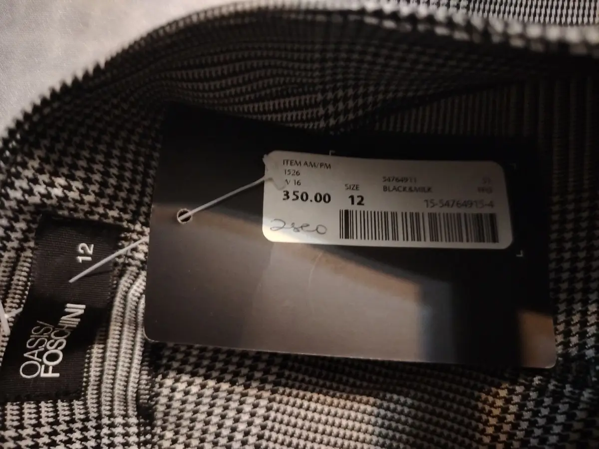 Foschini Grey Plaid Trousers
