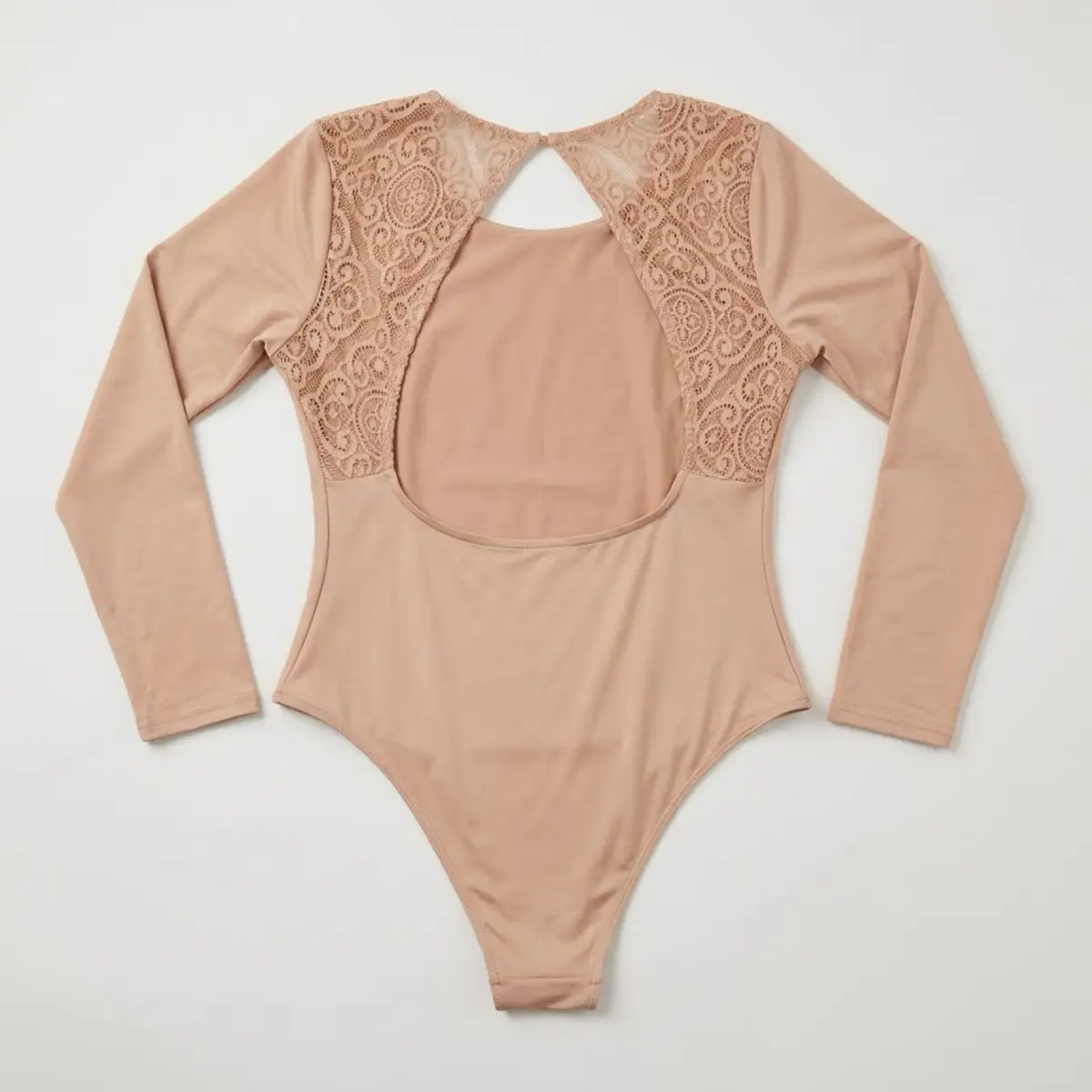 Mr Price Nude Lace Open Back Bodysuit