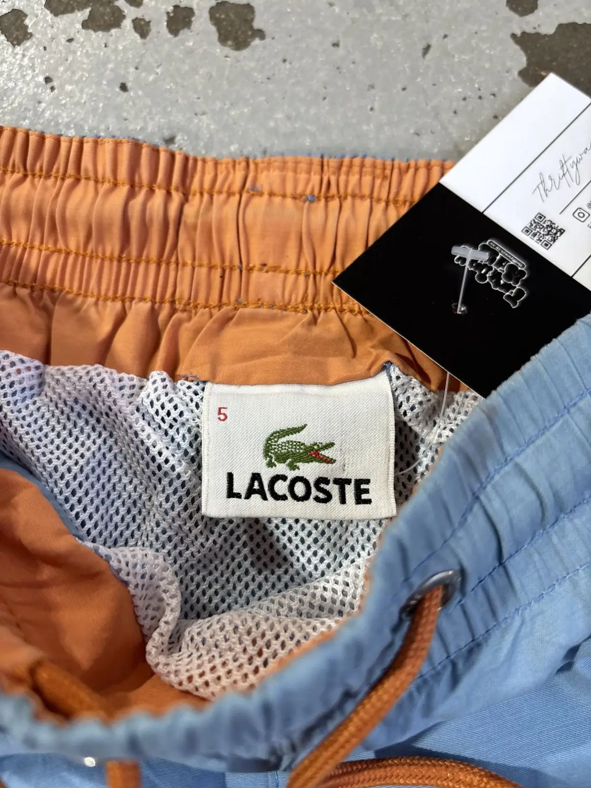 Lacoste Light Blue Swim Shorts