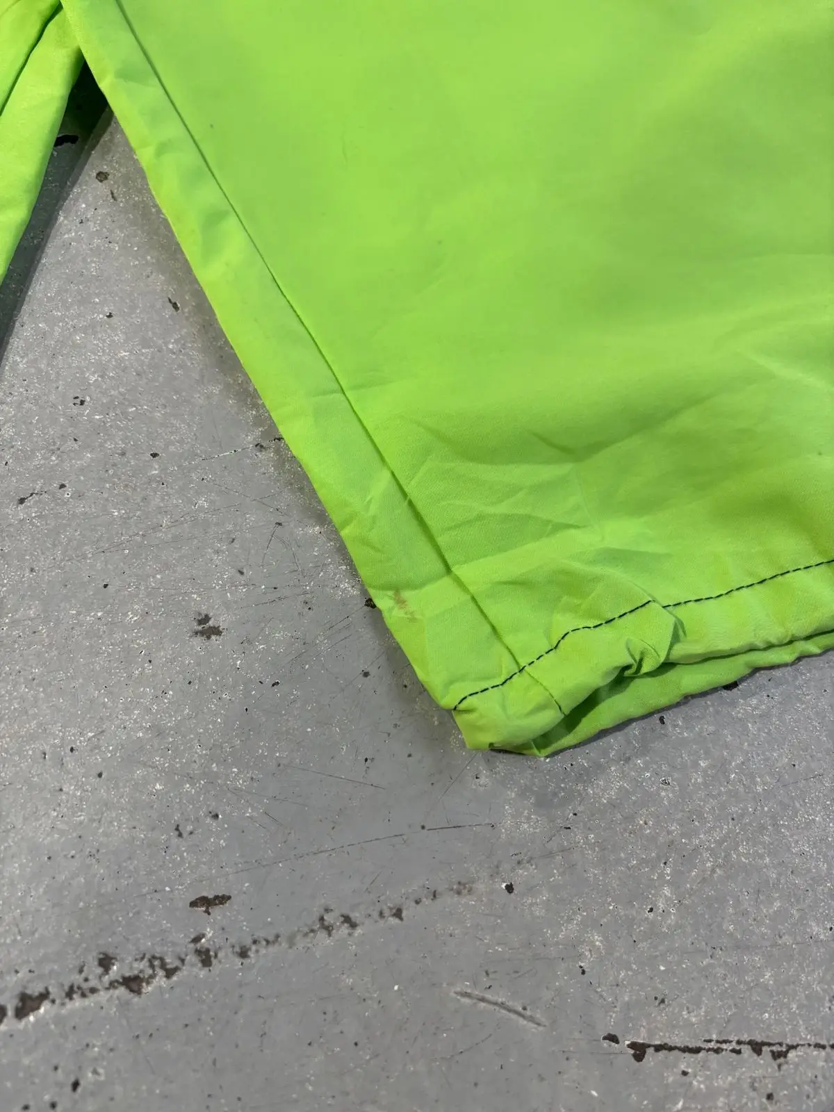 Diesel Neon Green Cargo Shorts