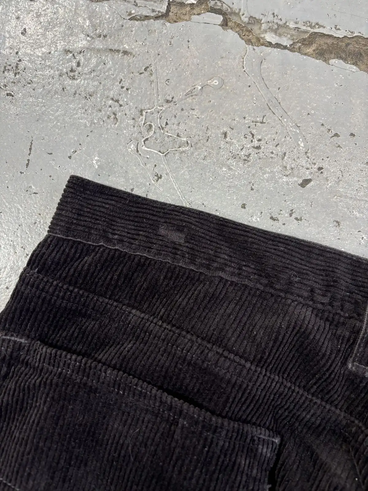 Tommy Hilfiger Black Corduroy Pants
