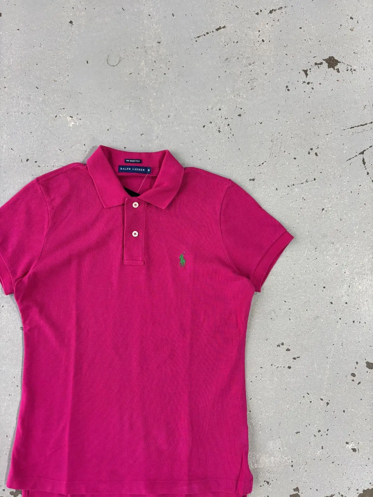 Ralph Lauren Pink Polo Shirt Size M