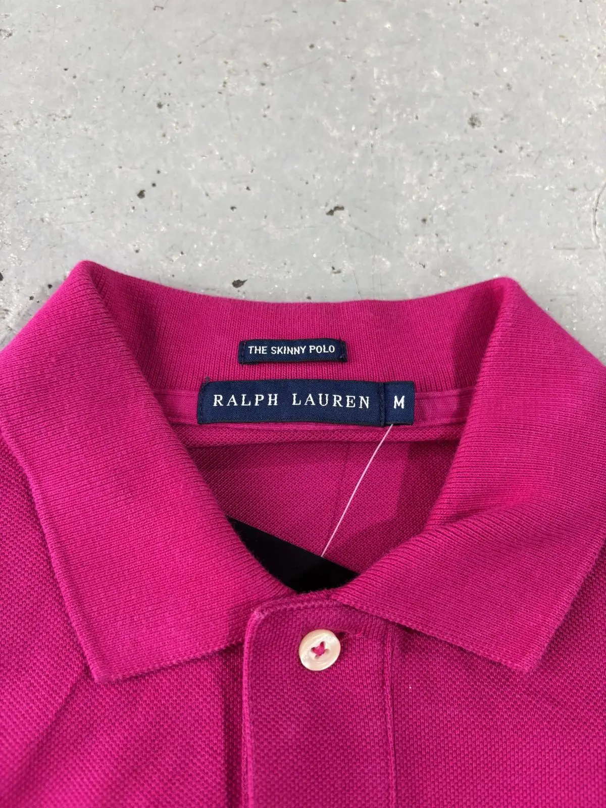 Ralph Lauren Pink Polo Shirt Size M