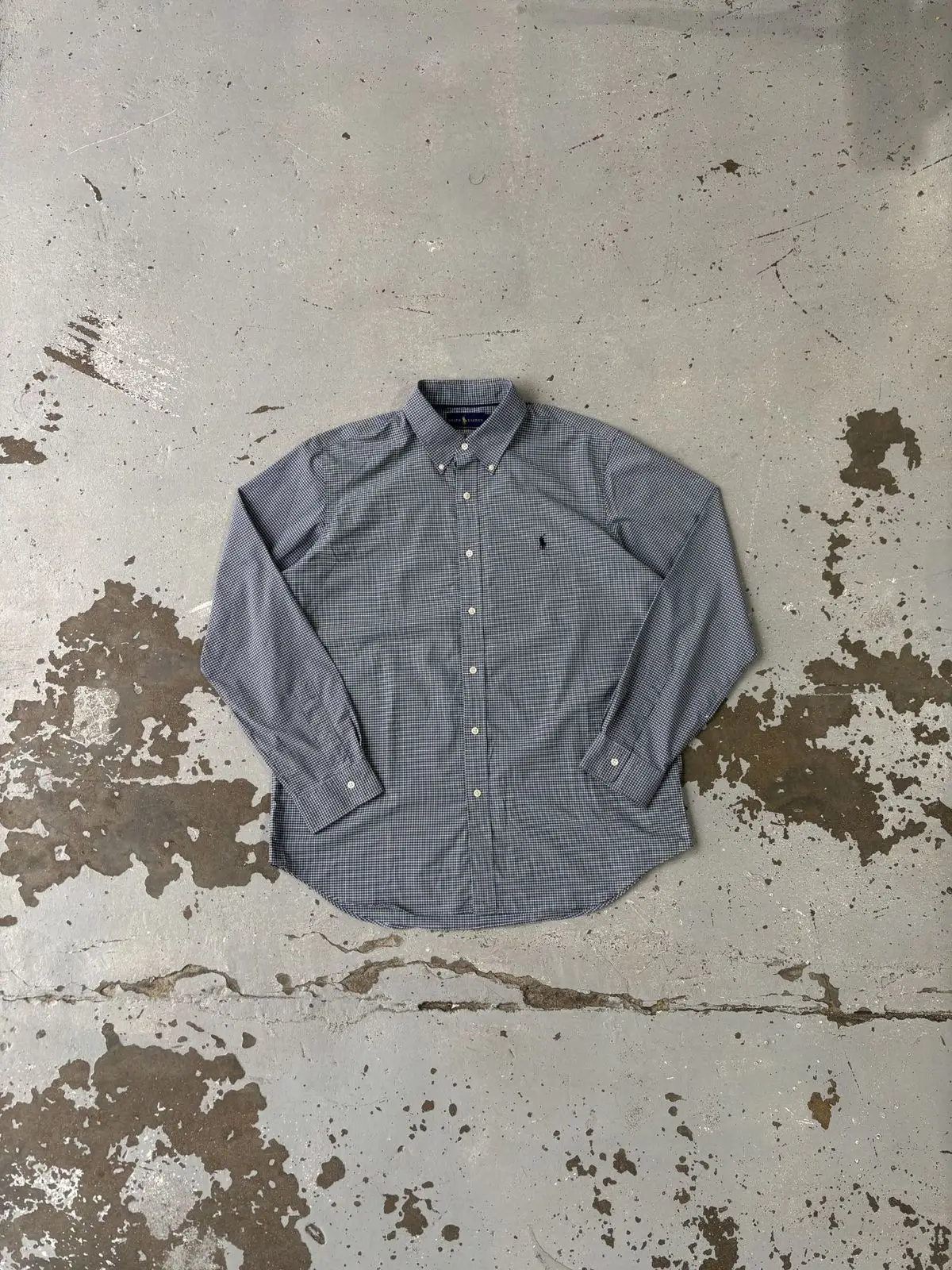 Ralph Lauren Checkered Long Sleeve Button-Down Shirt