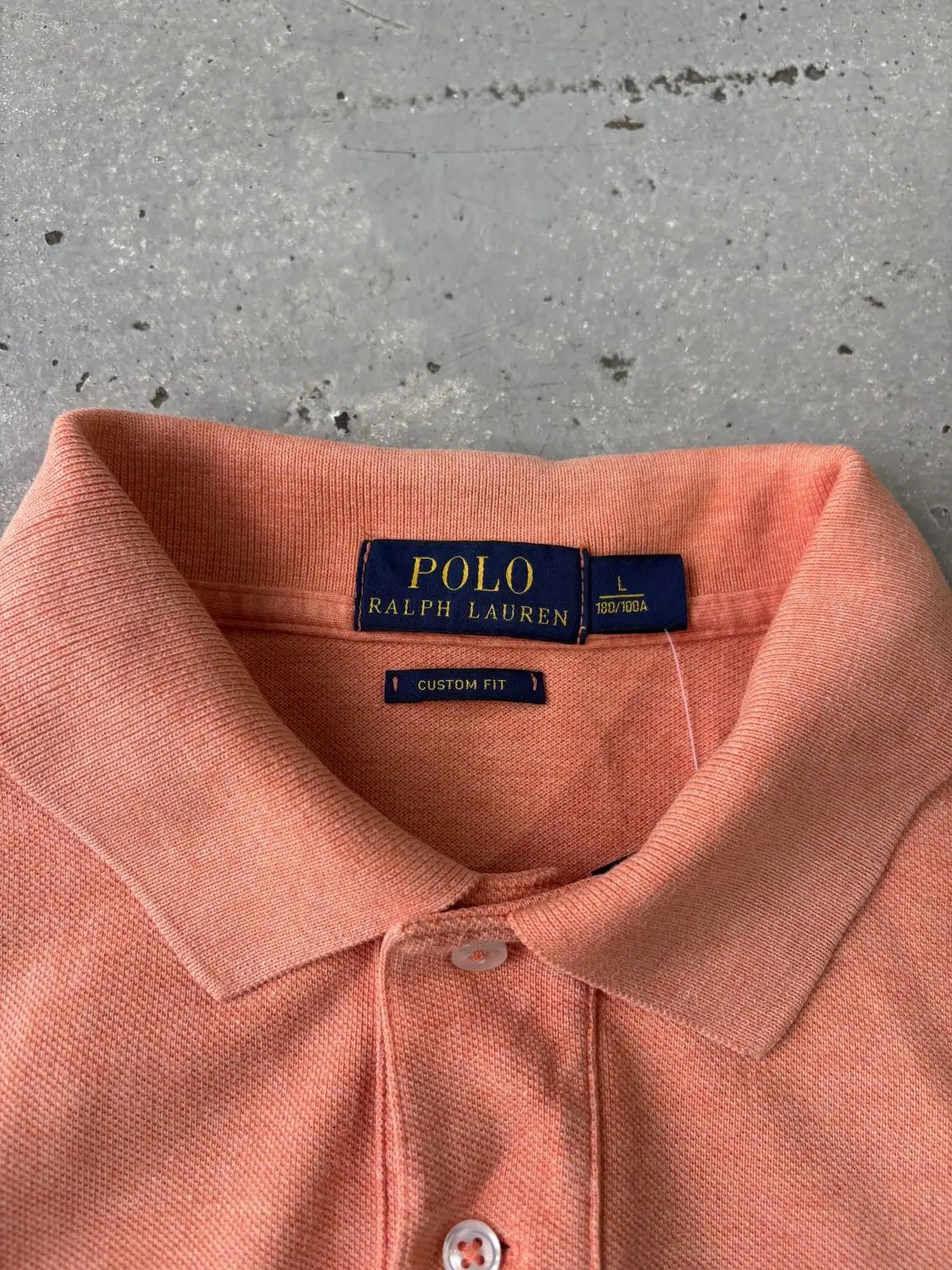 Ralph Lauren Orange Polo Shirt