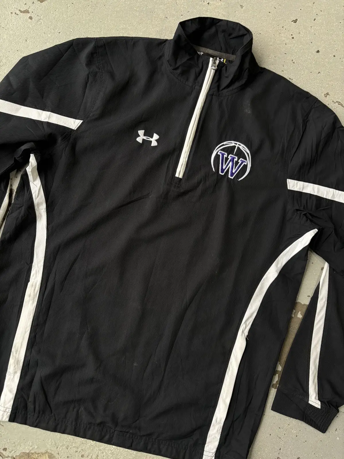 Under Armour Black Quarter-Zip Jacket