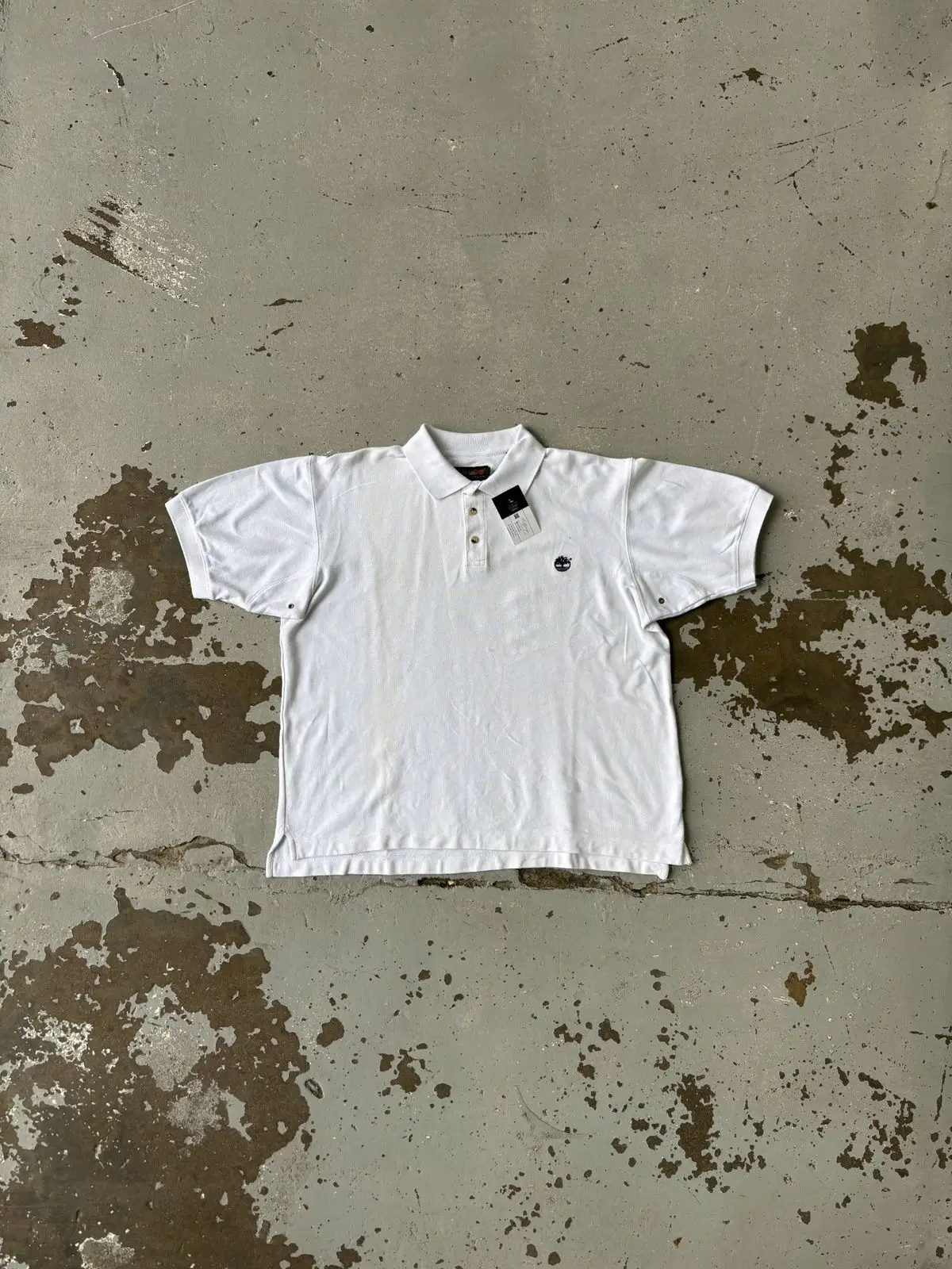 Timberland White Polo Shirt