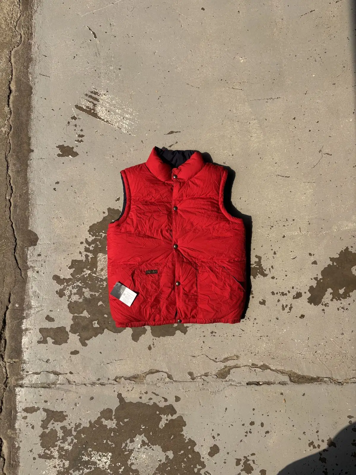 Ralph Lauren Red Puffer Vest
