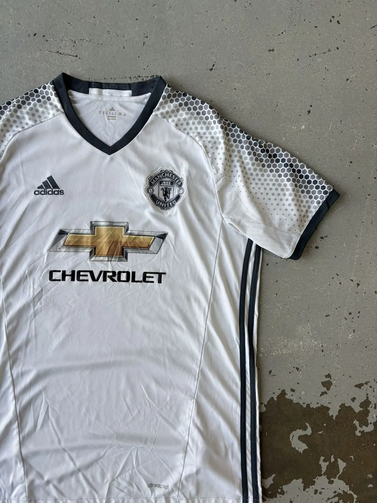 Adidas Manchester United Away Jersey White