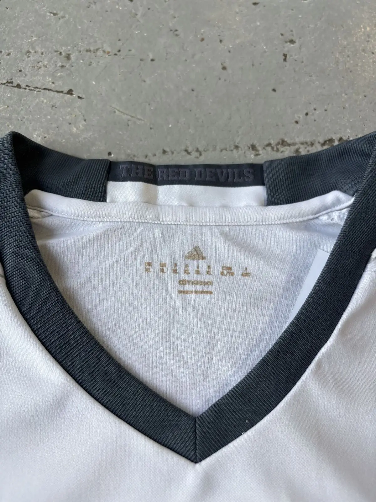 Adidas Manchester United Away Jersey White