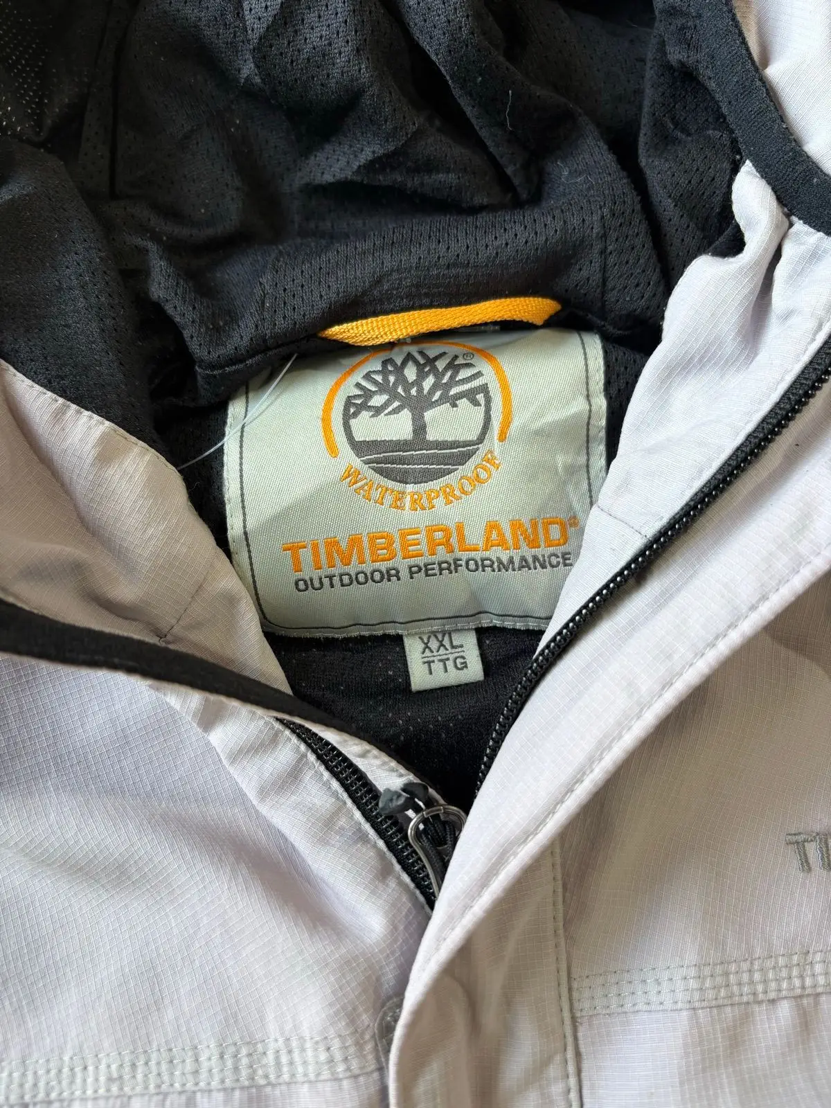 Timberland Light Grey Hooded Jacket