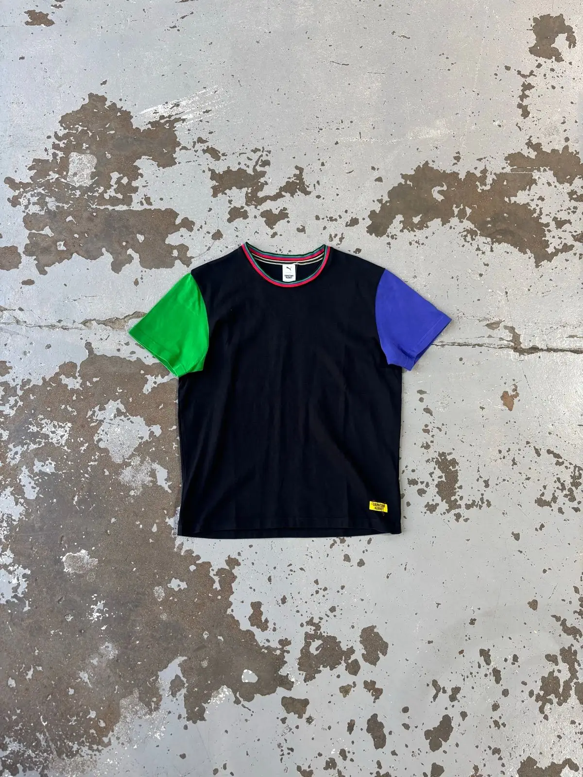 Puma Colorblock Short Sleeve T-Shirt