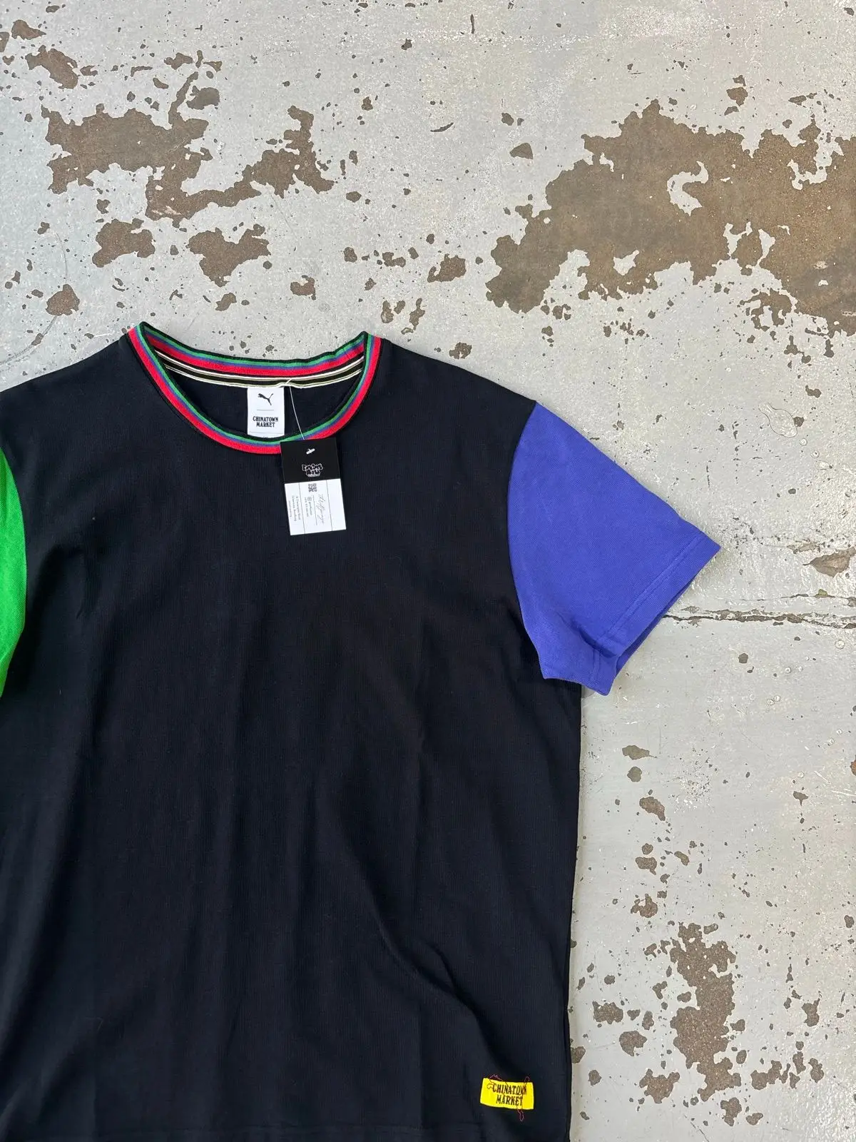 Puma Colorblock Short Sleeve T-Shirt