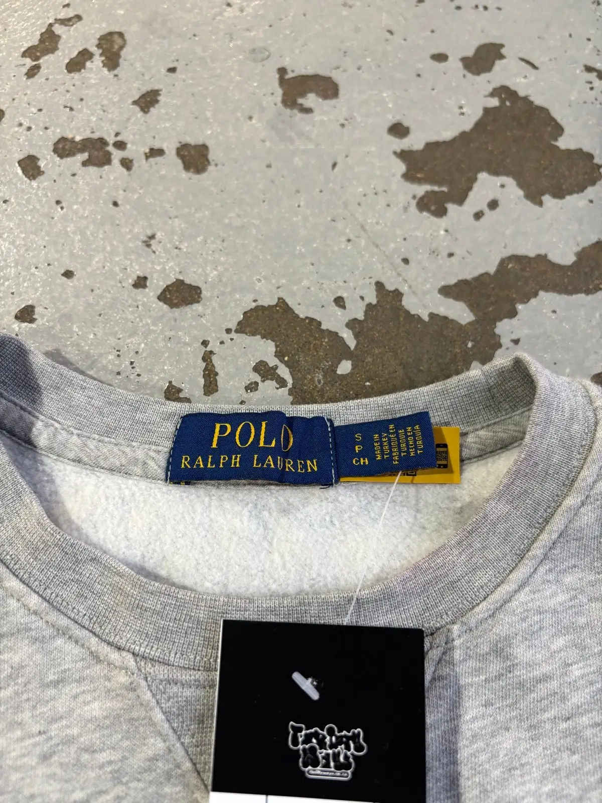 Polo Ralph Lauren Bear Graphic Sweatshirt Grey