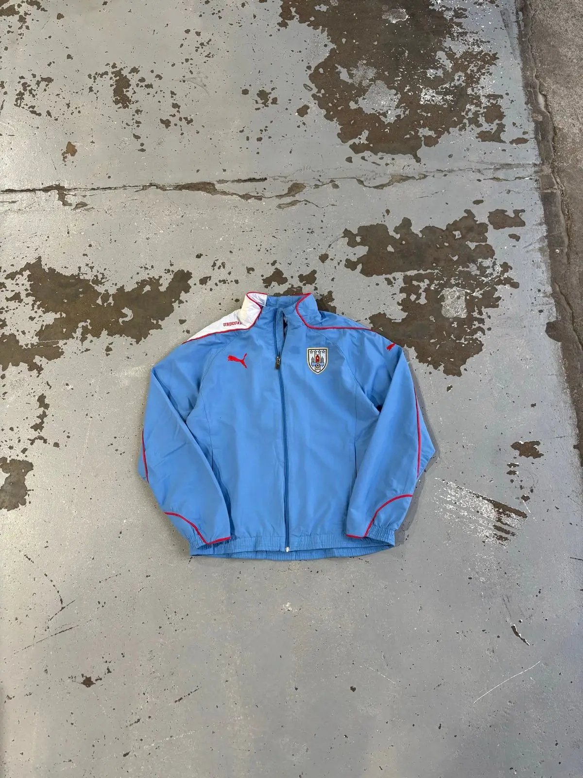 Puma Uruguay Track Jacket Light Blue