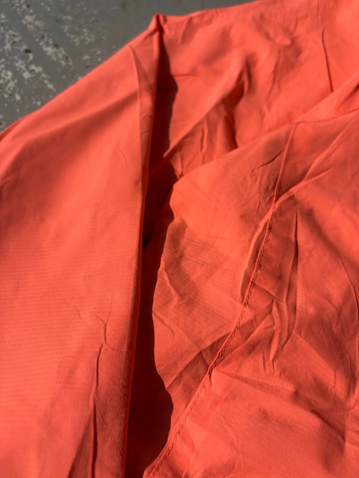 New Balance Orange Windbreaker Jacket