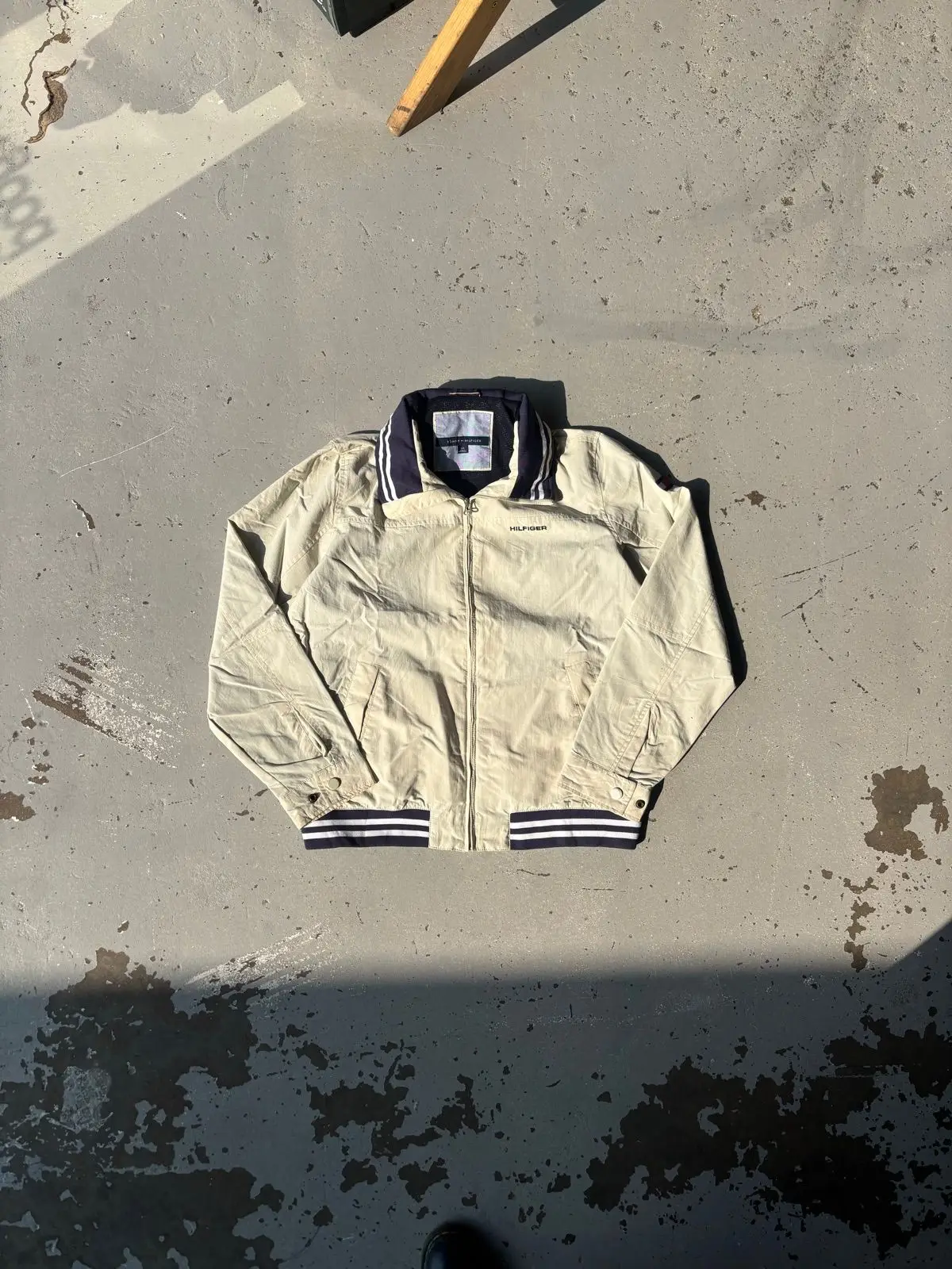 Tommy Hilfiger Cream Zip Jacket