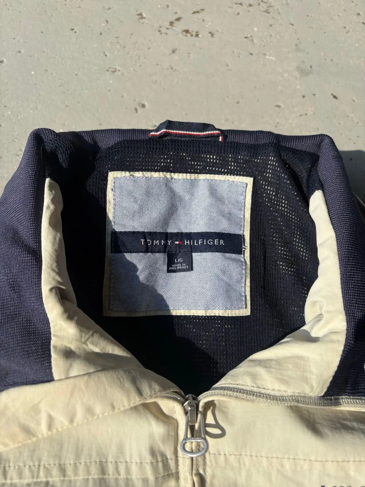 Tommy Hilfiger Cream Zip Jacket