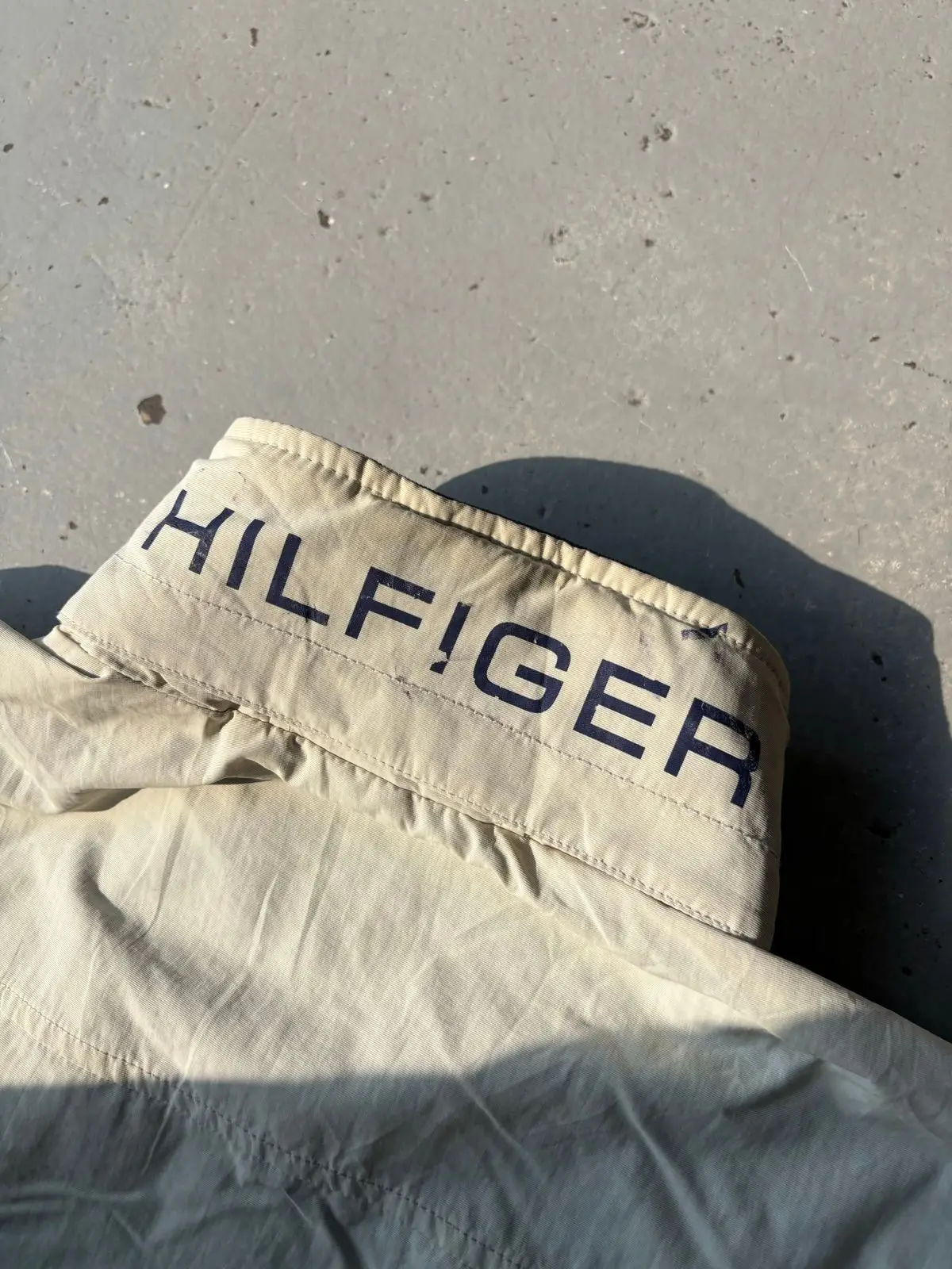 Tommy Hilfiger Cream Zip Jacket