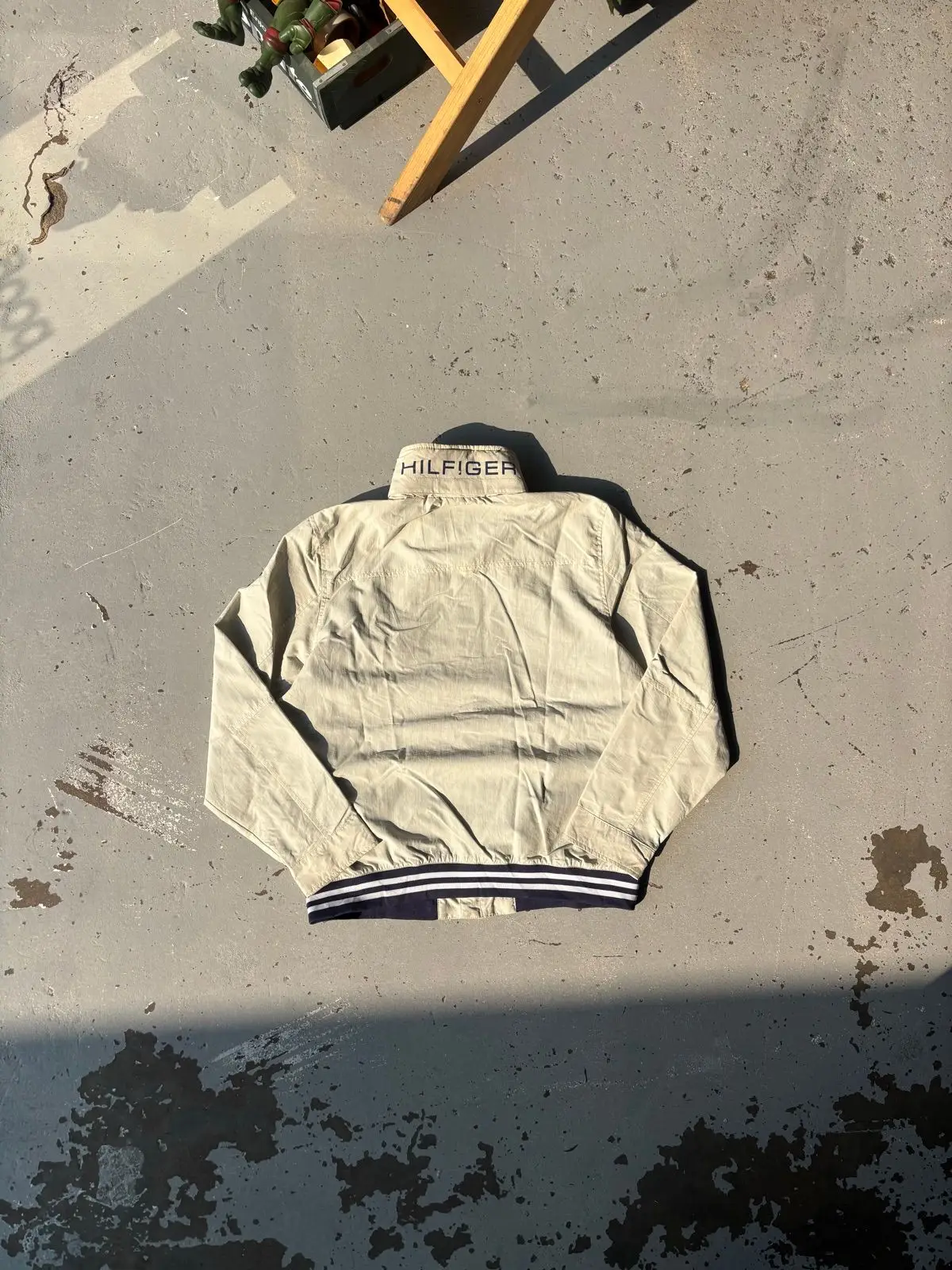 Tommy Hilfiger Cream Zip Jacket