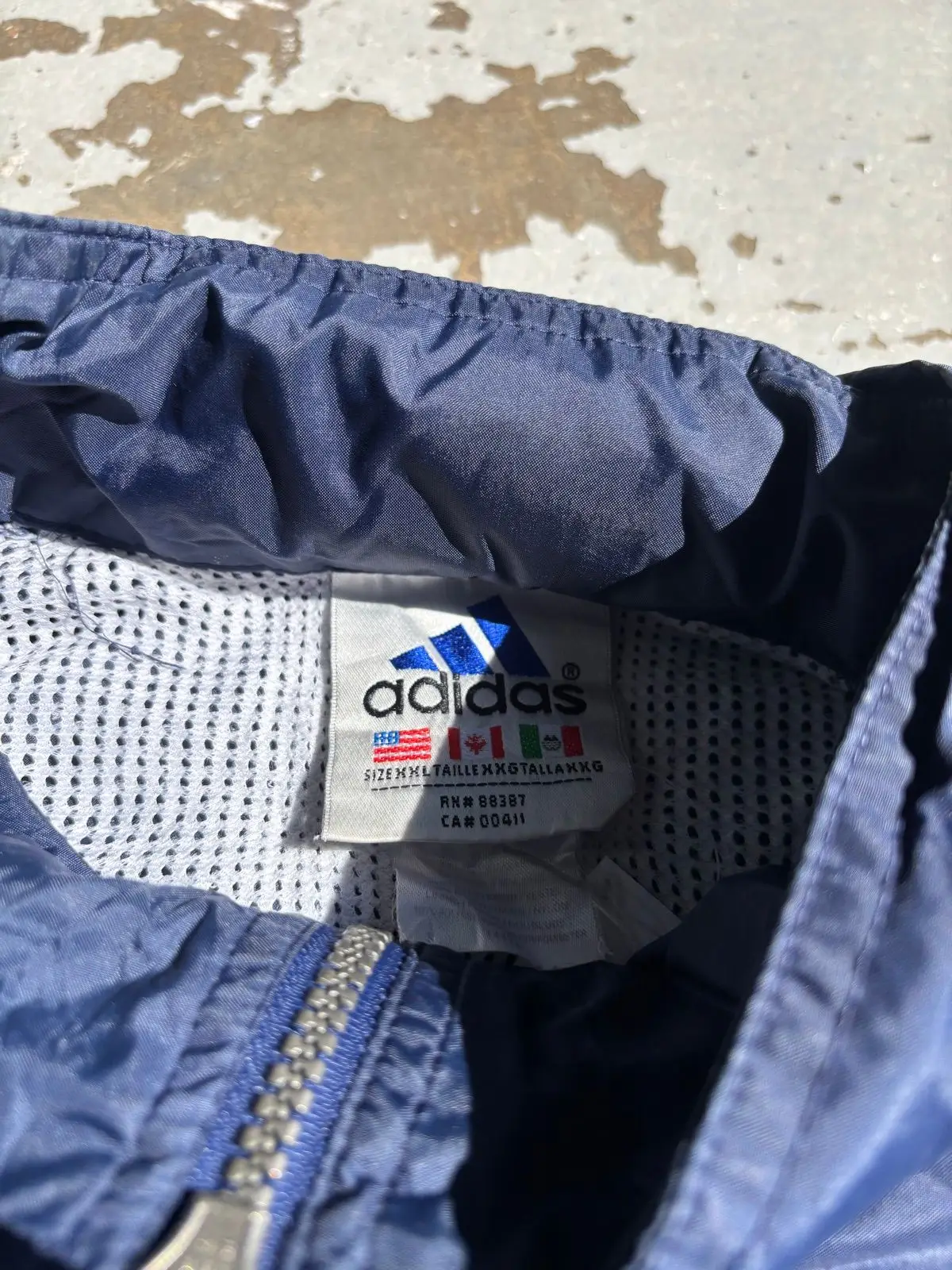 Adidas Navy Track Jacket