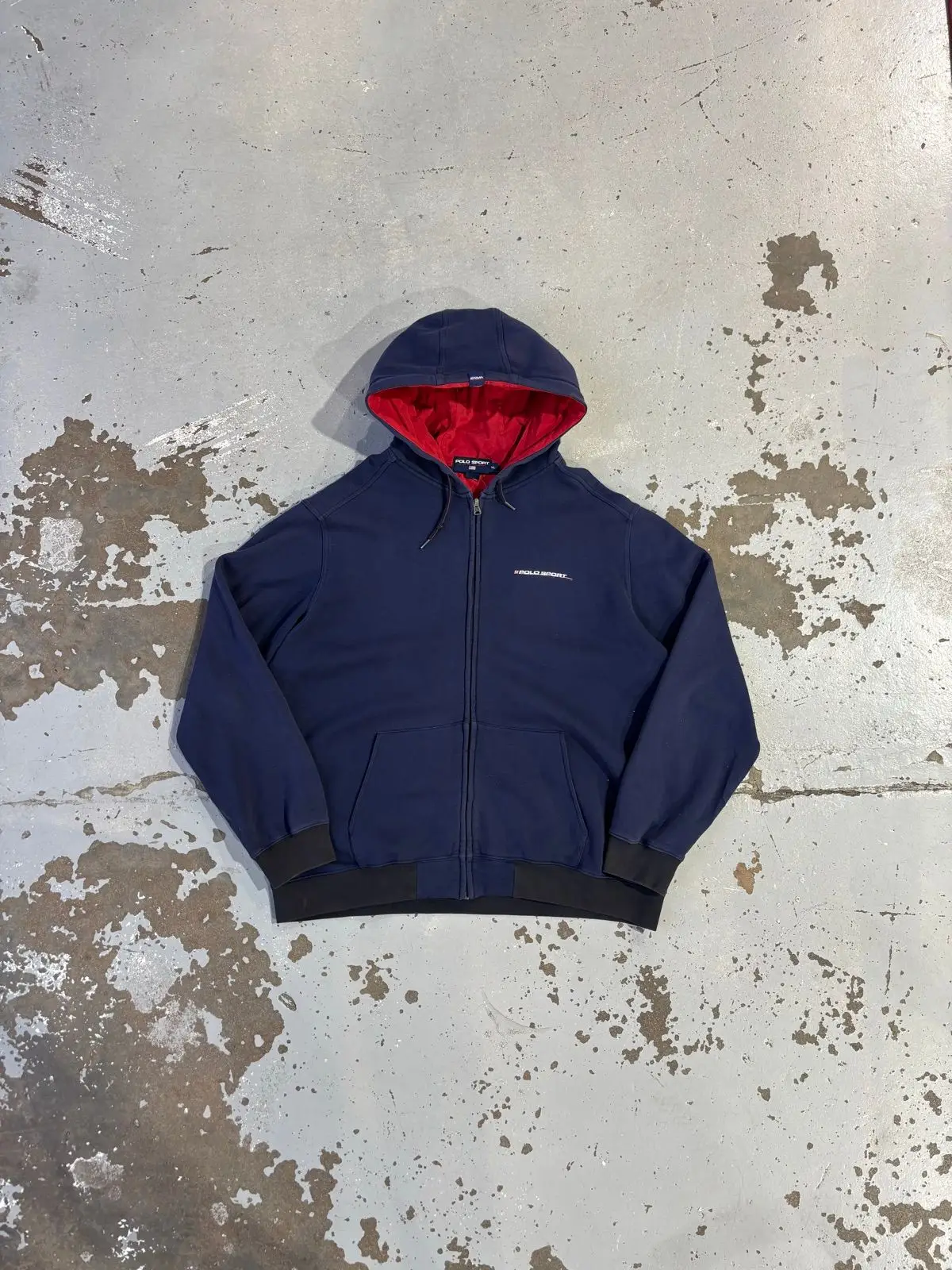 Ralph Lauren Polo Sport Navy Zip Hoodie