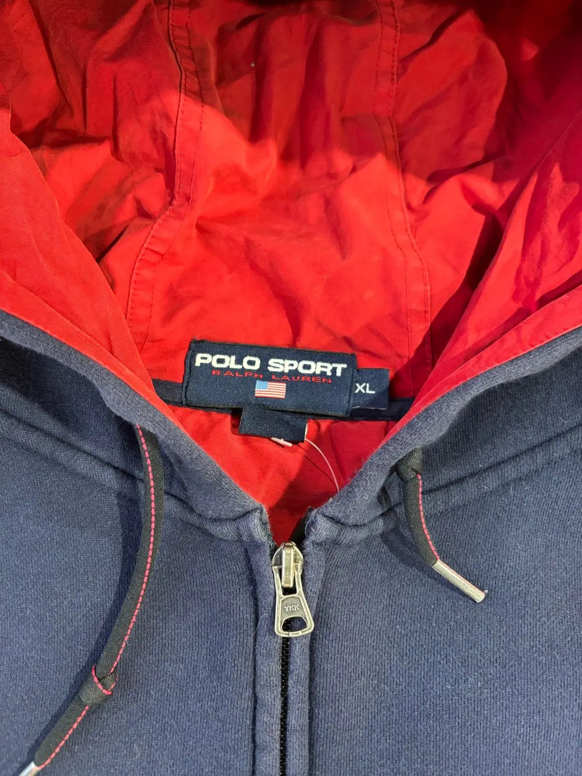 Ralph Lauren Polo Sport Navy Zip Hoodie
