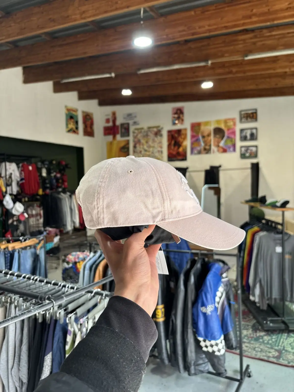 Calvin Klein Jeans Beige Baseball Cap