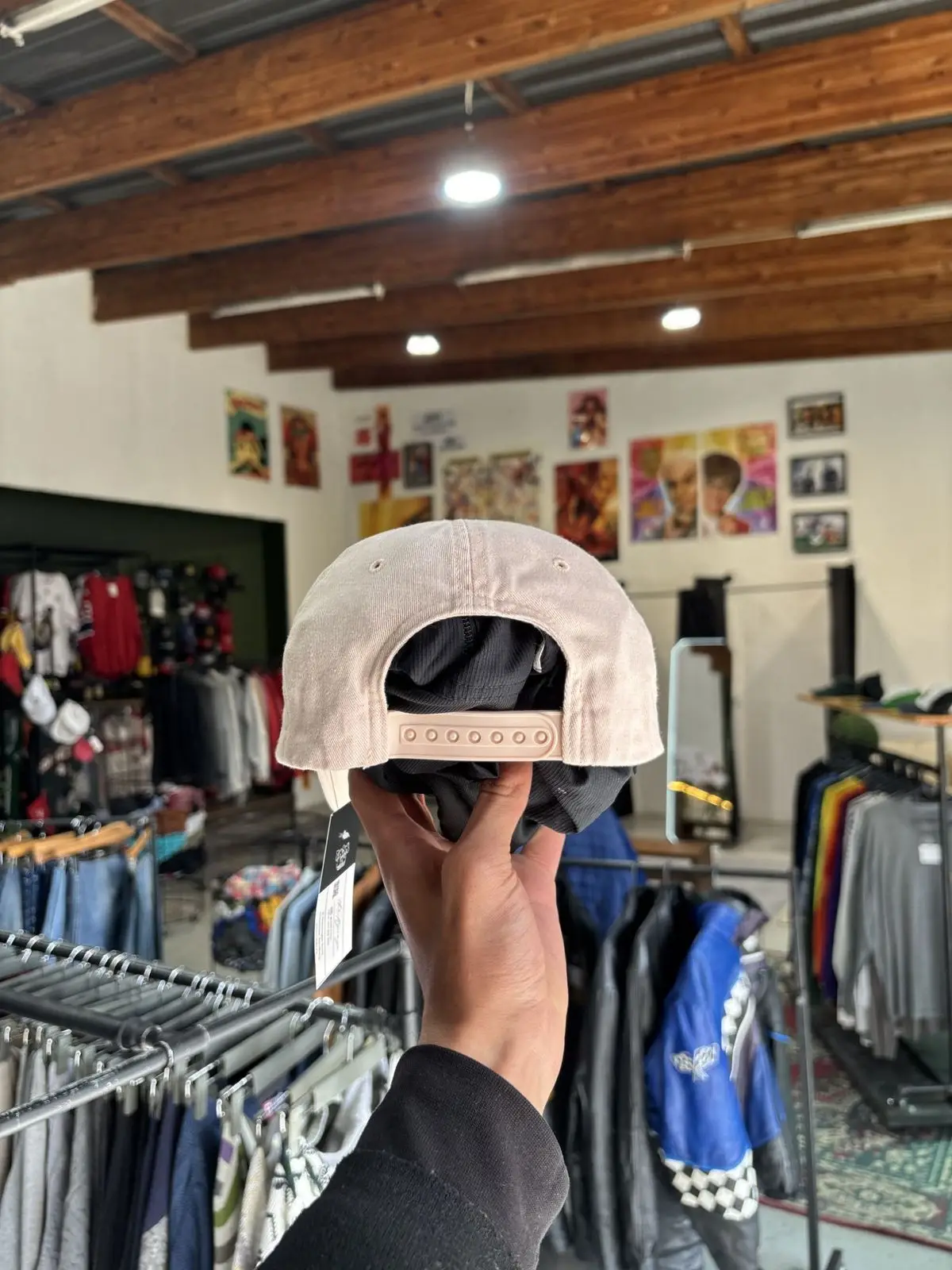 Calvin Klein Jeans Beige Baseball Cap