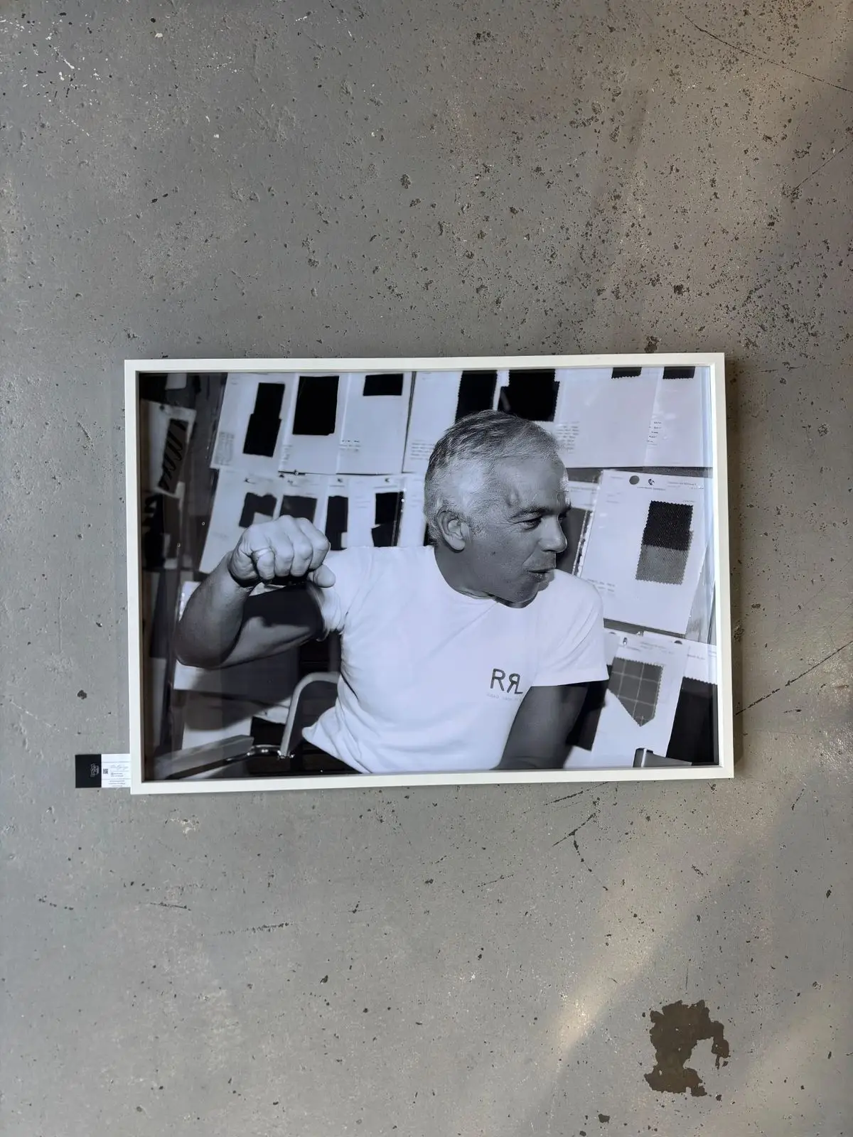 Ralph Lauren Framed Black and White Photography Print