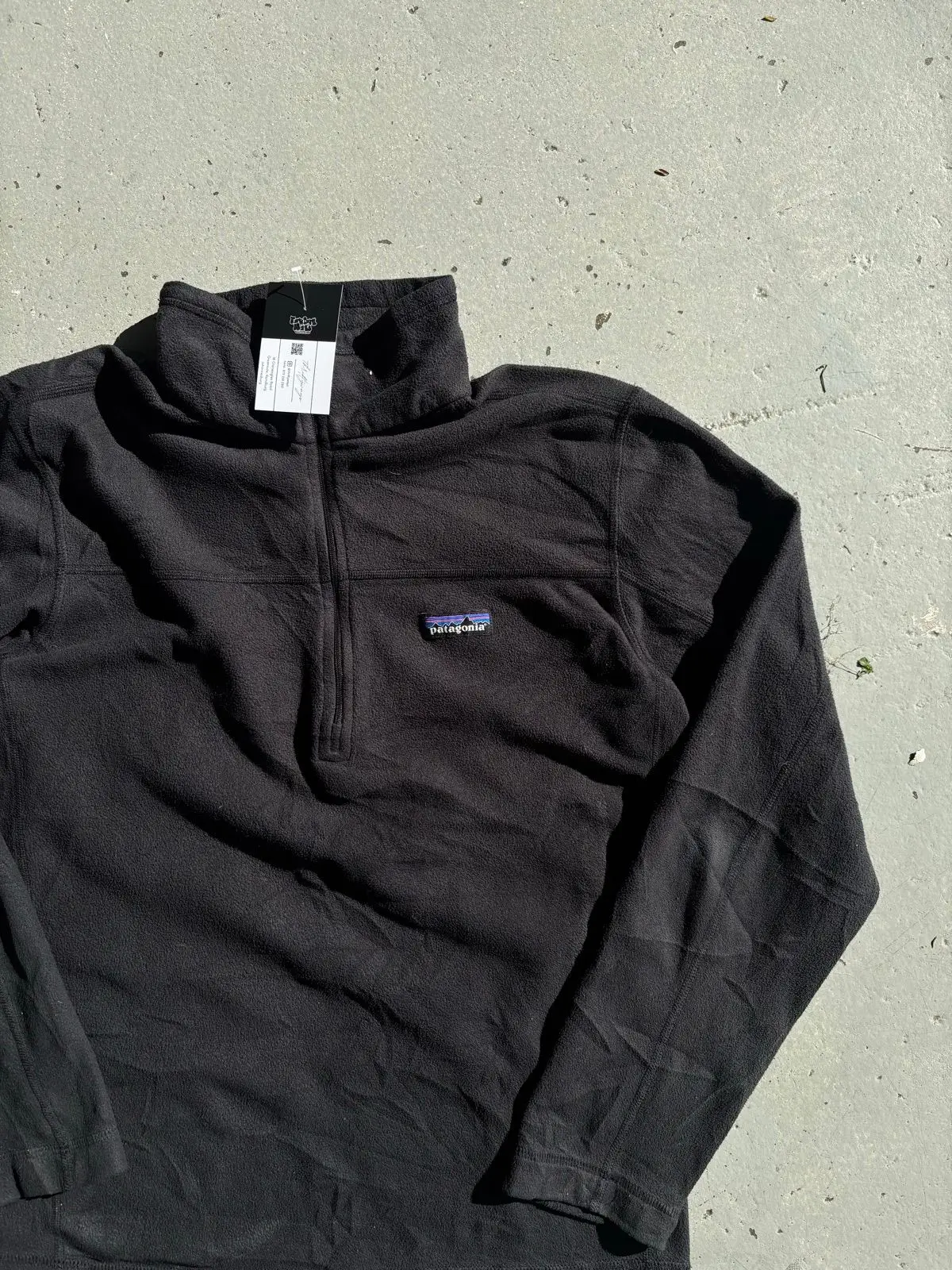 Patagonia Black Quarter Zip Fleece