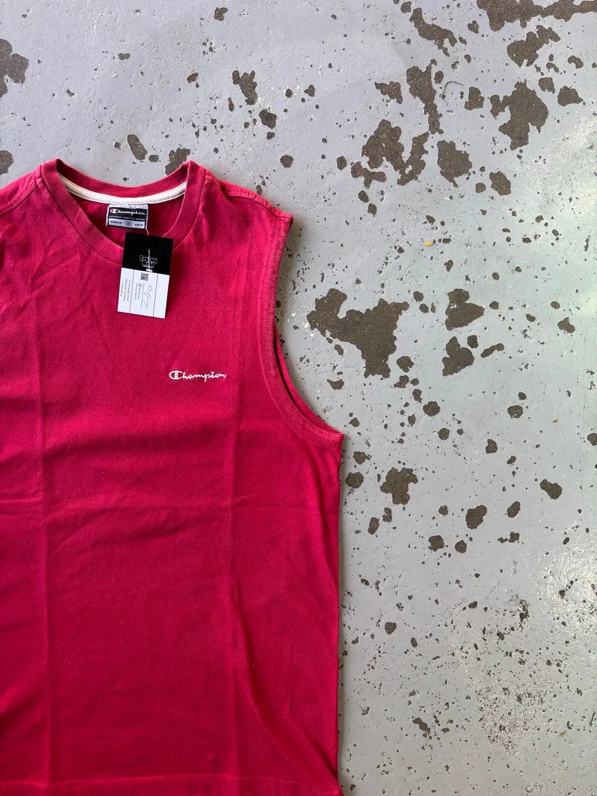 Champion Red Tank Top