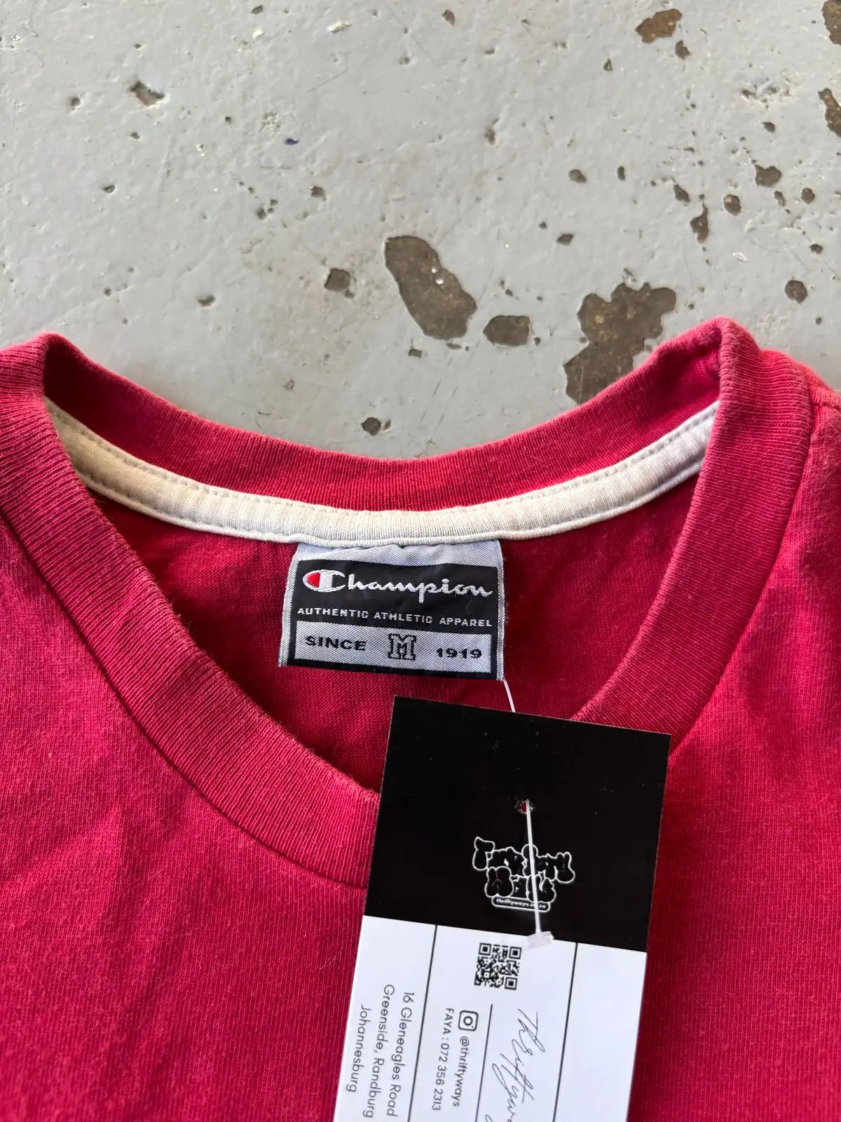 Champion Red Tank Top