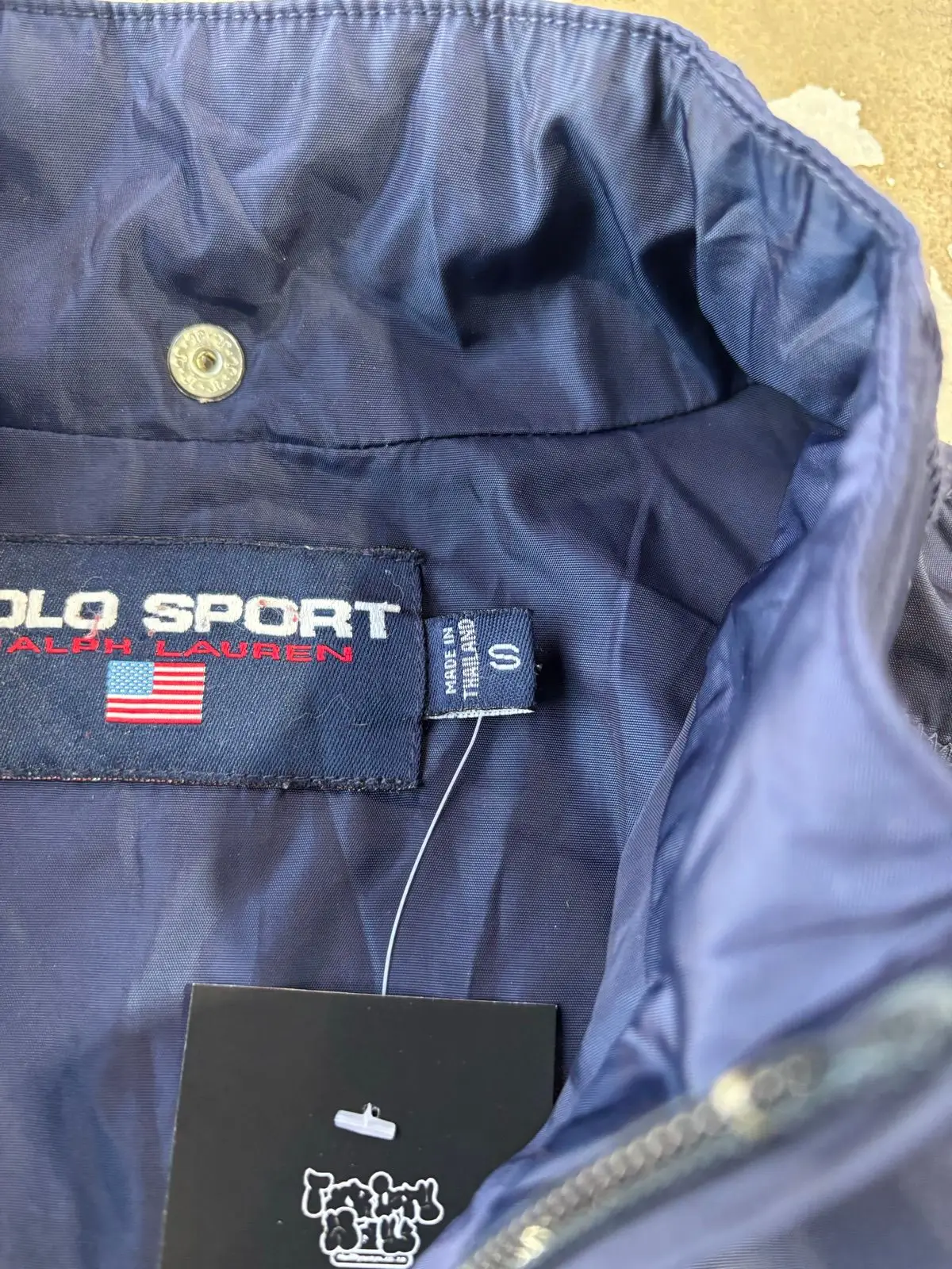 US Polo Assn Navy Zip Jacket