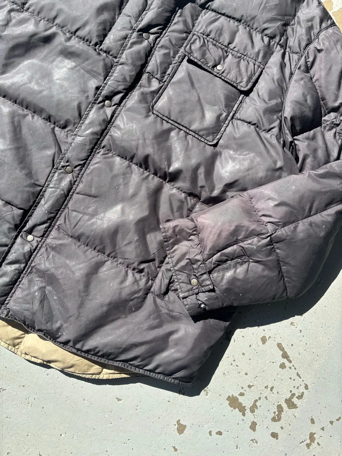 Polo Ralph Lauren Quilted Down Jacket Brown