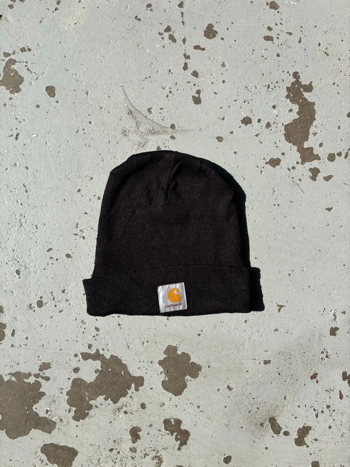 Carhartt Black Knit Beanie
