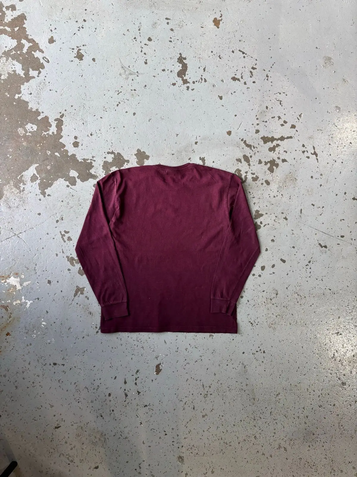 Ralph Lauren Polo Sport Long Sleeve T-Shirt Burgundy