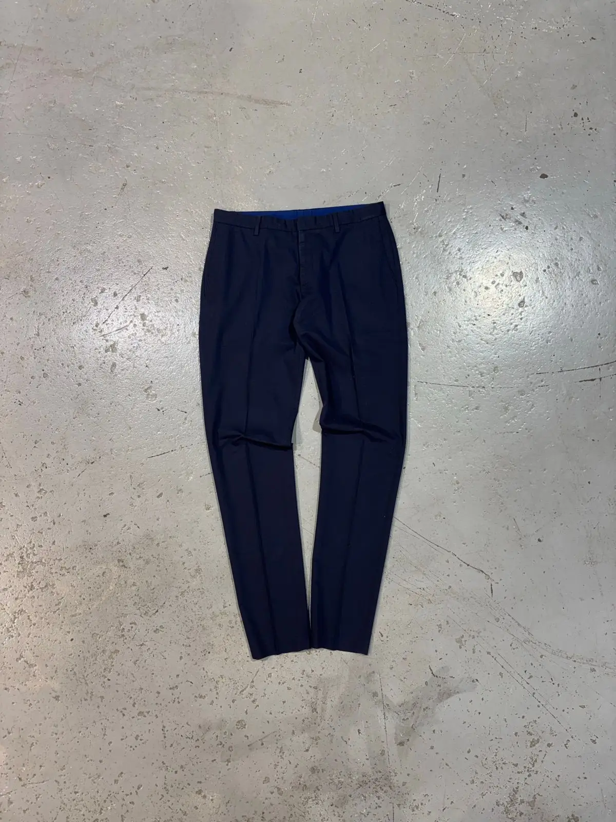 Zara Navy Blue Trousers Size 32