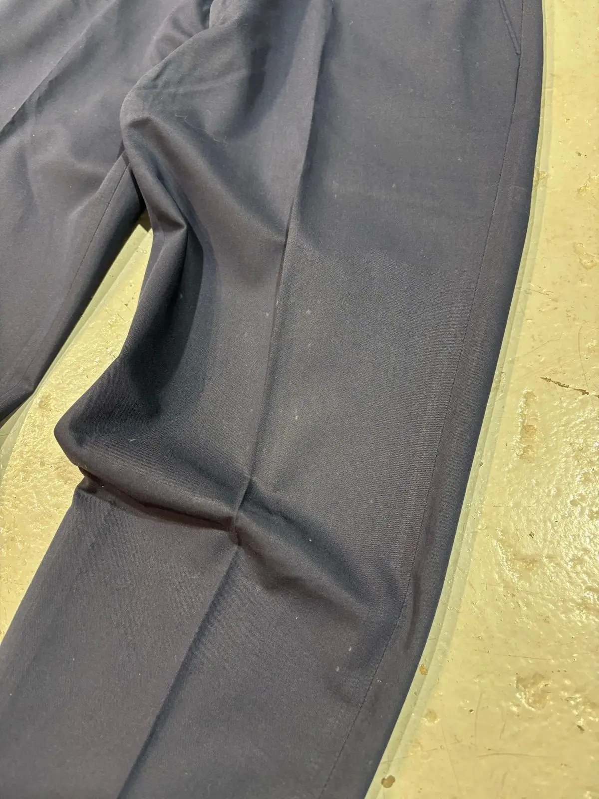 Zara Navy Blue Trousers Size 32