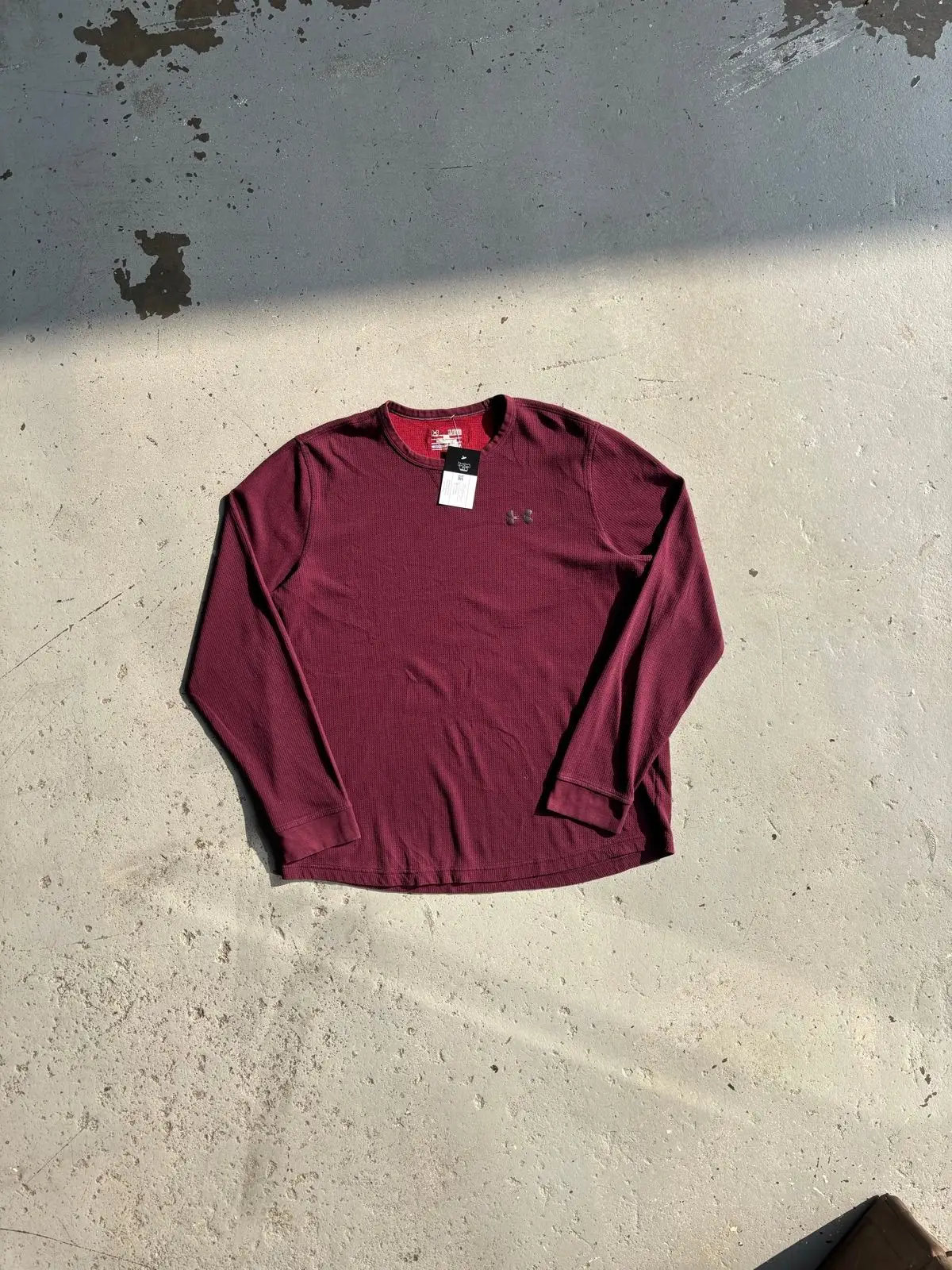 Under Armour Long Sleeve Thermal Shirt Maroon