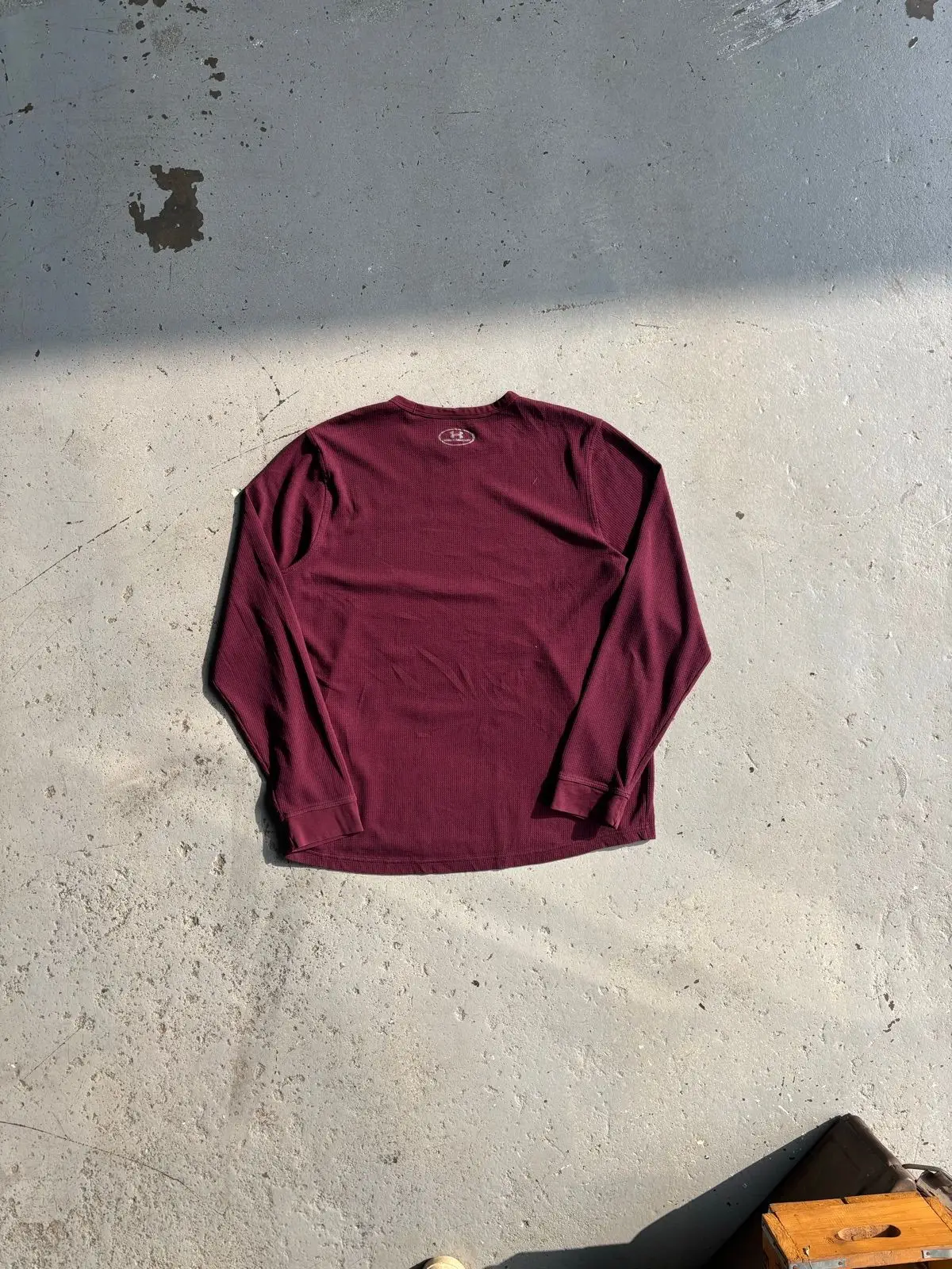 Under Armour Long Sleeve Thermal Shirt Maroon