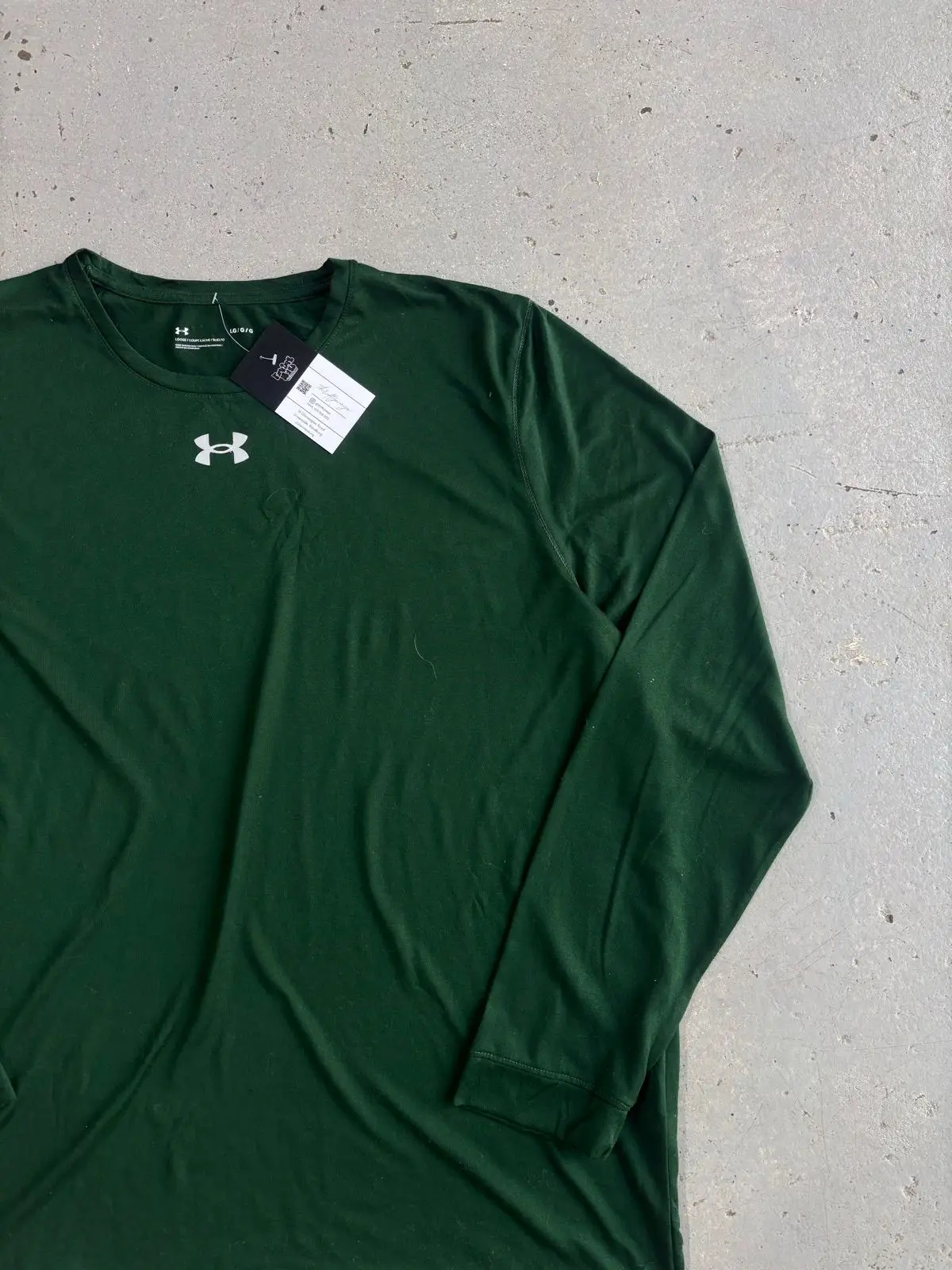 Under Armour Green Long Sleeve T-Shirt