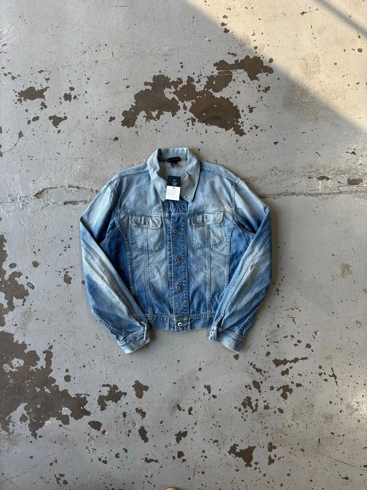 Diesel Light Wash Denim Jacket
