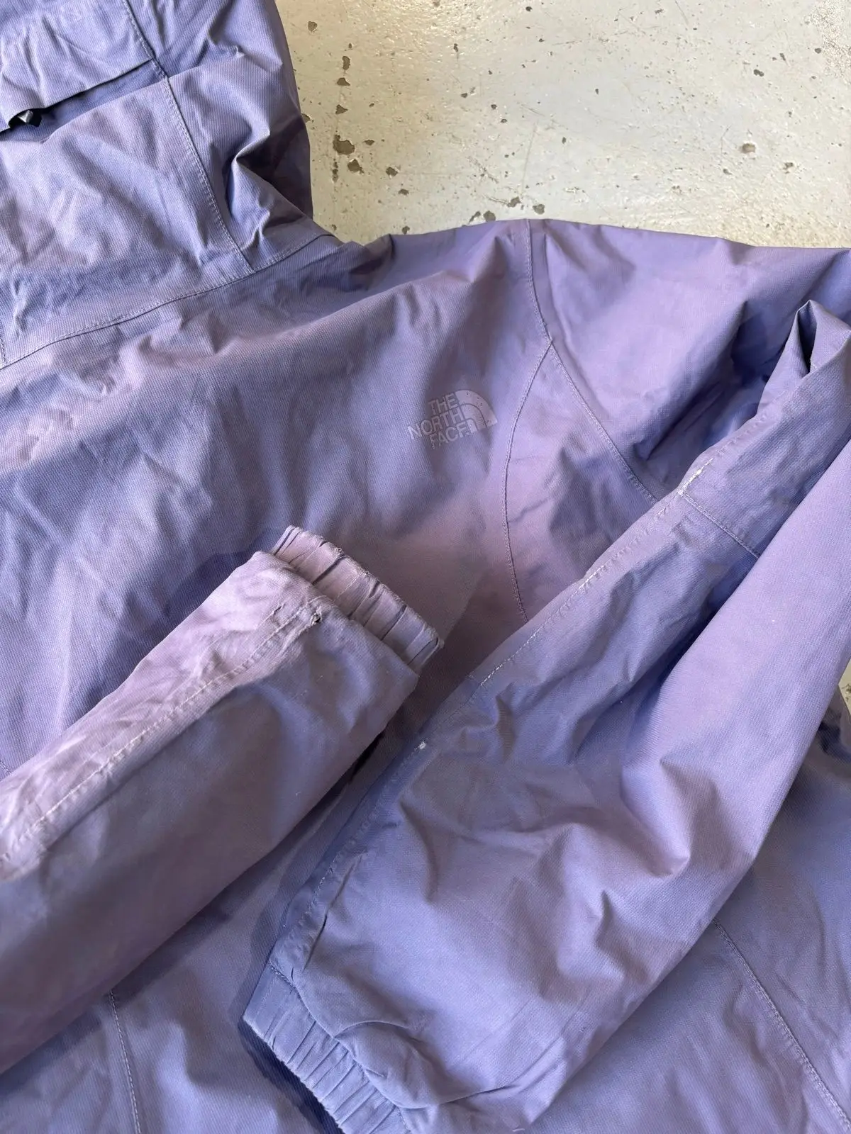 The North Face Purple Hooded Jacket