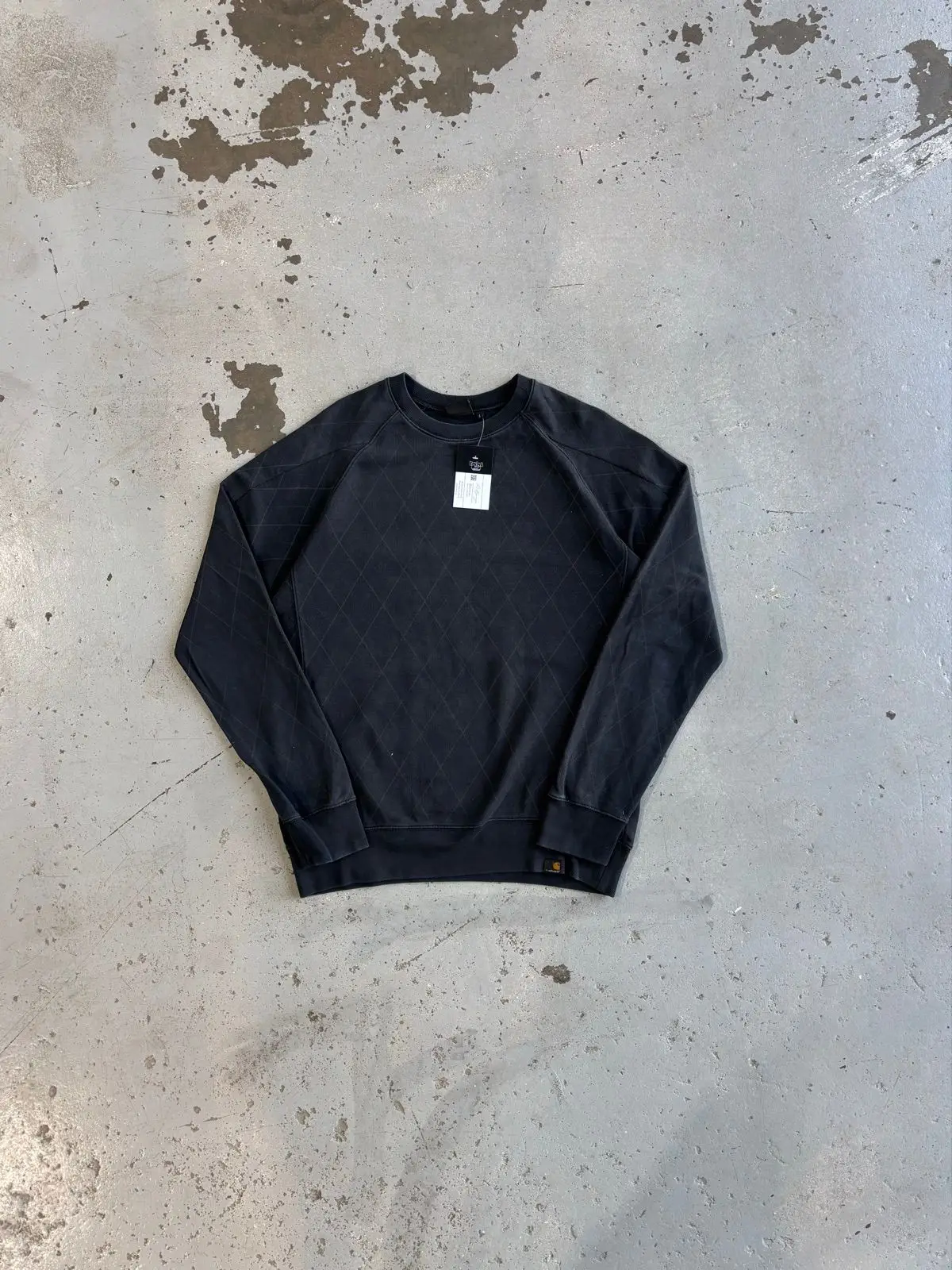 Carhartt Black Diamond Quilted Crewneck Sweatshirt