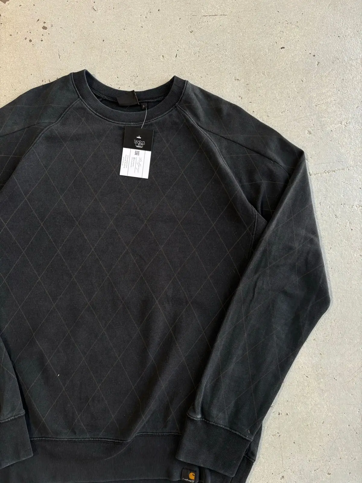 Carhartt Black Diamond Quilted Crewneck Sweatshirt