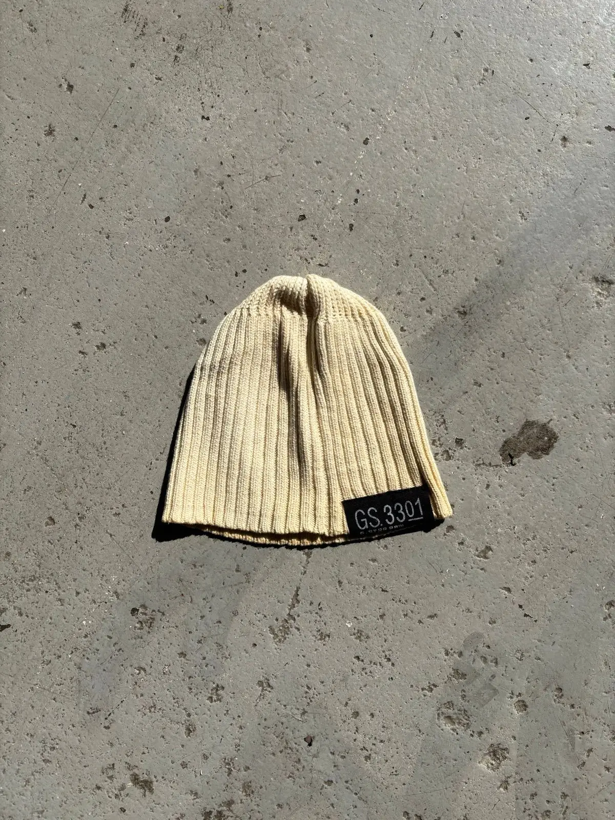 G-Star RAW GS.3301 Ribbed Beanie Cream
