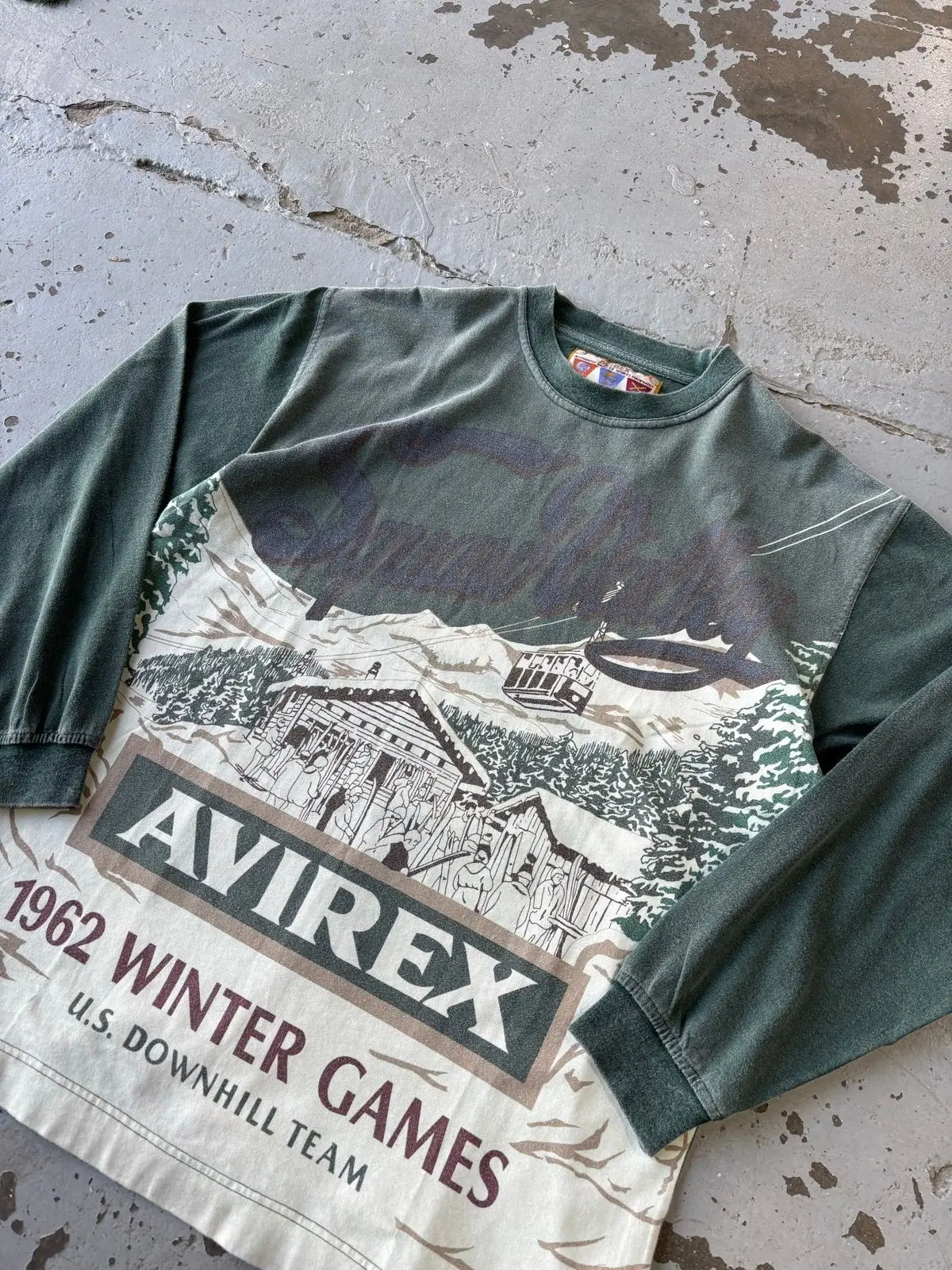 Avirex 1962 Winter Games Long Sleeve T-Shirt